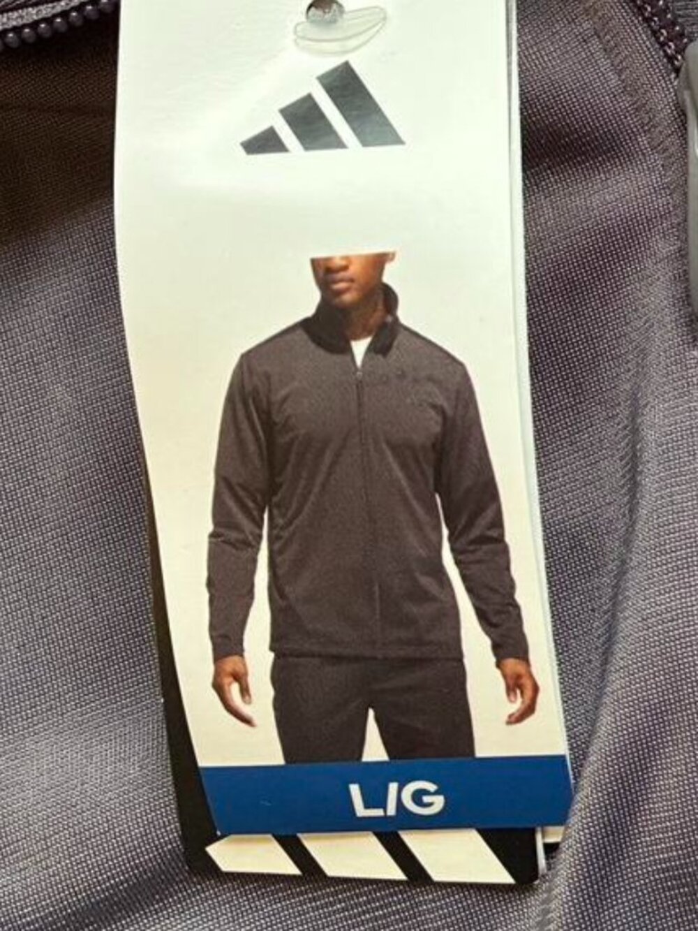 Adidas Men's Grey Jacket